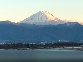 富士山山梨県から